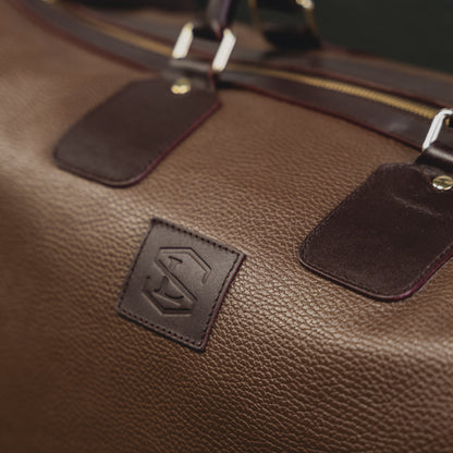 Saddle Leather Weekender